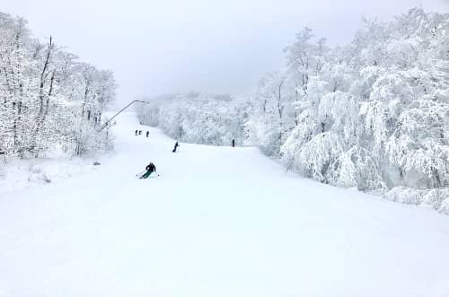 mont tremblant in the winter